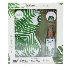 🆕 Biophilia 3 Piece Sleep Set Mandarin Mint Scent